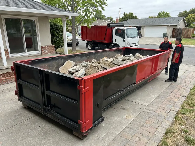 Heavy Debris Dumpster (Concrete & Dirt) in San Jose, CA